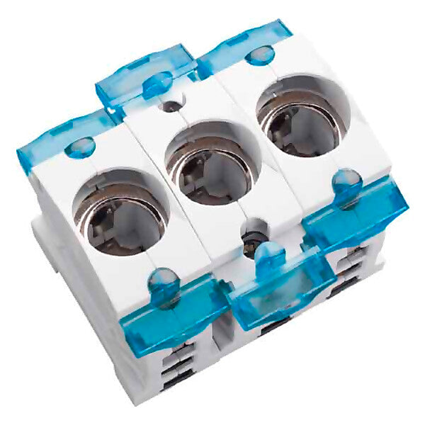 Wöhner D0-Einbau-Sicherungssockel E18/63A/400V,3pol. 31306